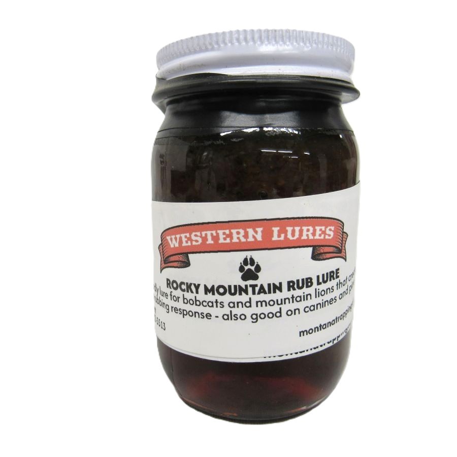 Rocky Mountain Rub Lure Bobcat Mountain Lion Western Lures Trapping Supplies 4oz