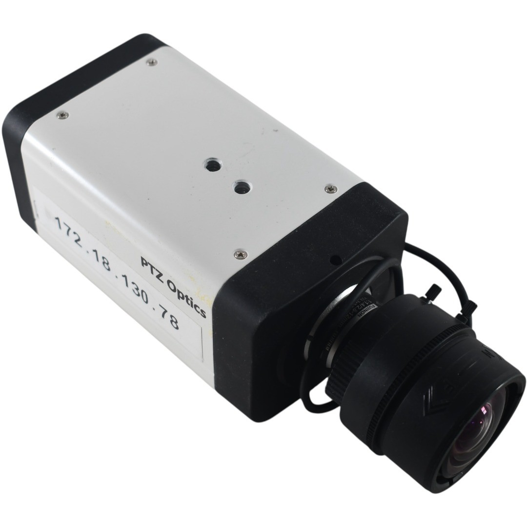 PTZOptics PTVL-ZCAM HD Box Camera Fujinon 2.8-12mm Varifocal Lens 3G-SDI LAN