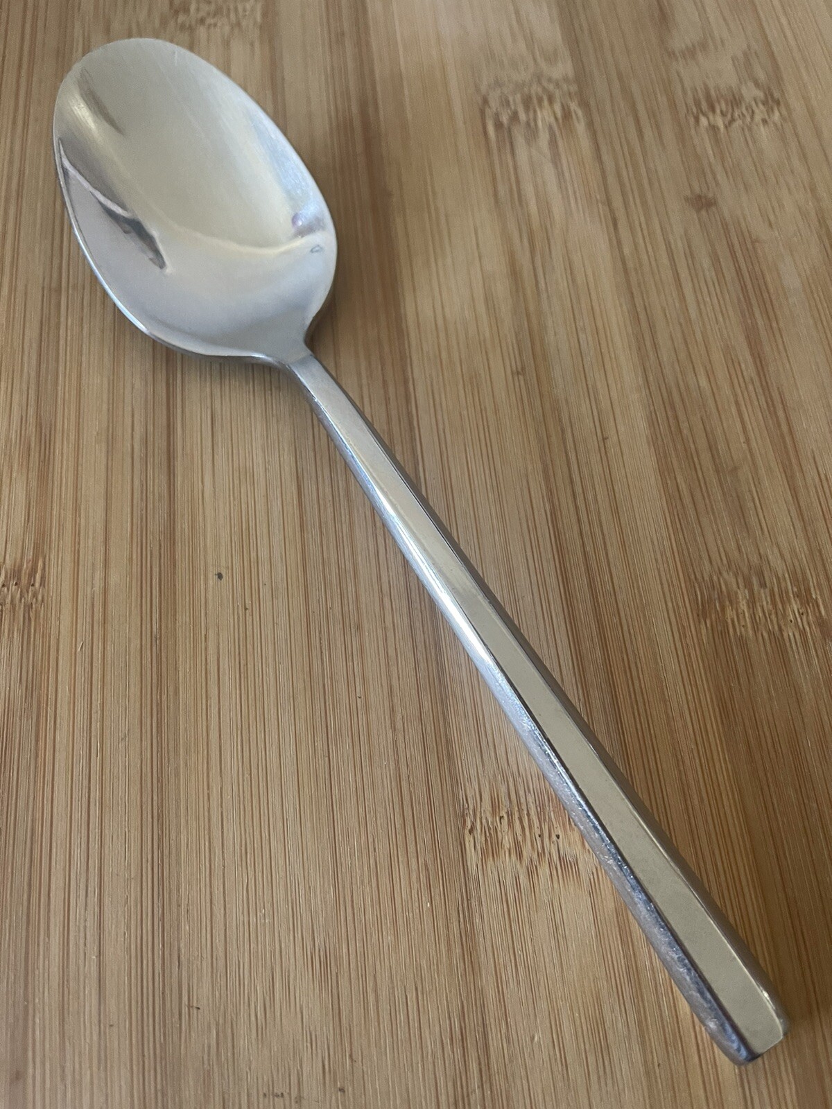 Hampton Stainless Glossy HSV10 Hexagon PLACE OVAL SOUP SPOON 7.5”