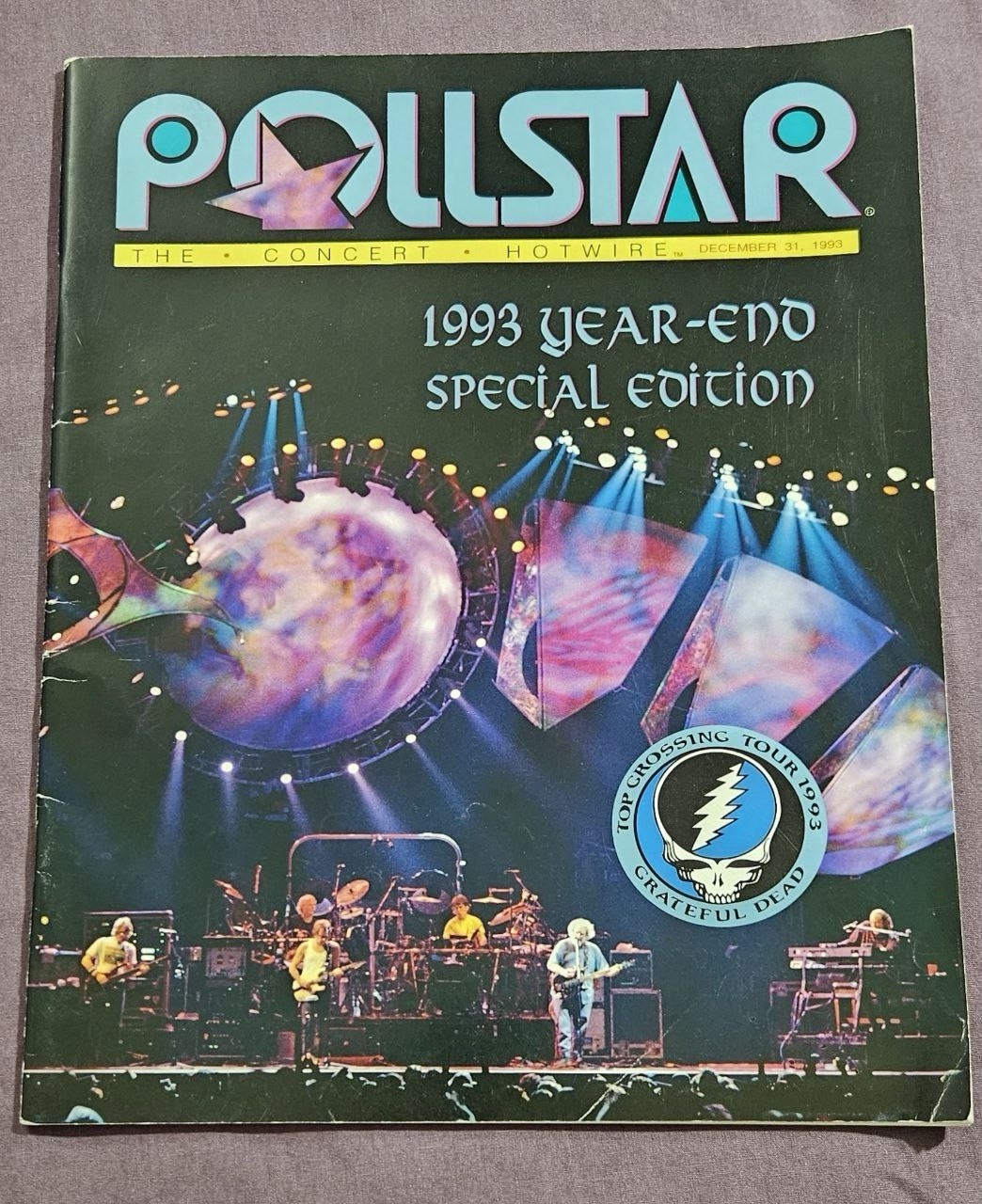 Pollstar Magazine Year End Edition Grateful Dead December 31, 1993