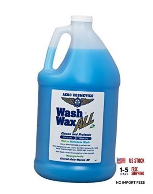 Wet or Waterless Car Wash Wax 128 fl. oz. Aircraft 128 Fl Oz (Pack of 1)