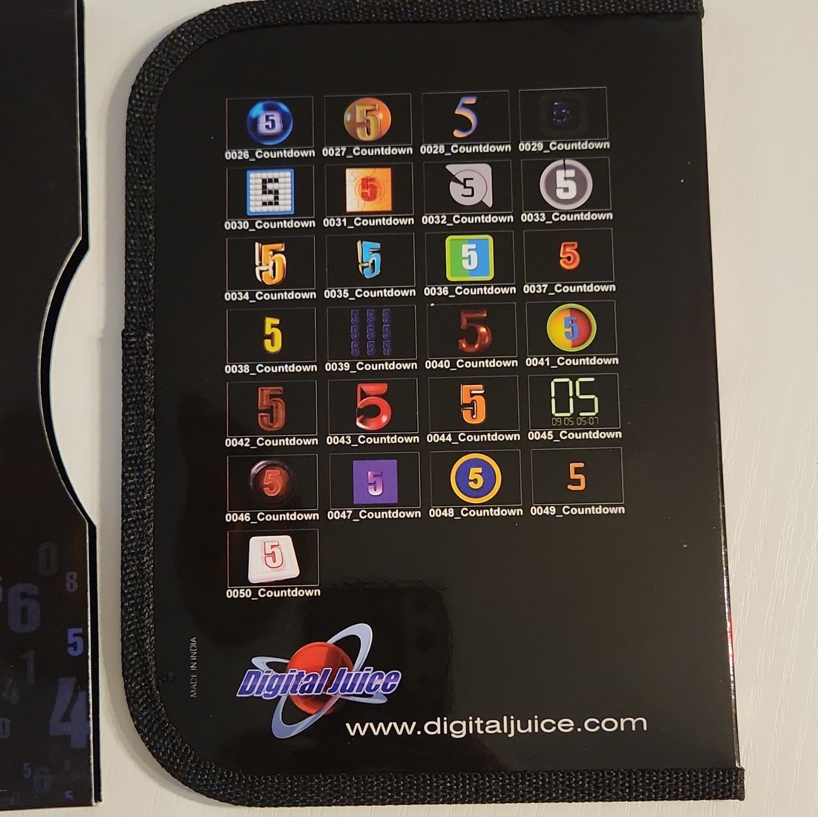 Digital Juice Motion Design Elements Pro 002 Countdowns 2 2-Disc CD Set