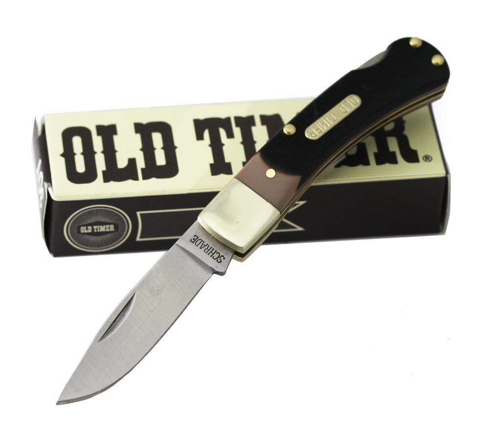 Old Timer 3OT Bearhead Traditional Lockback Pocket Knife with 2.2in High Carbon