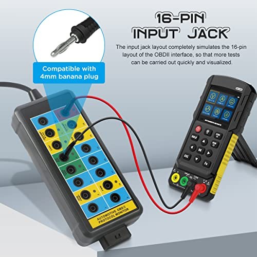Professional 16-Pin OBD2 Breakout Box with LED Light Indicator