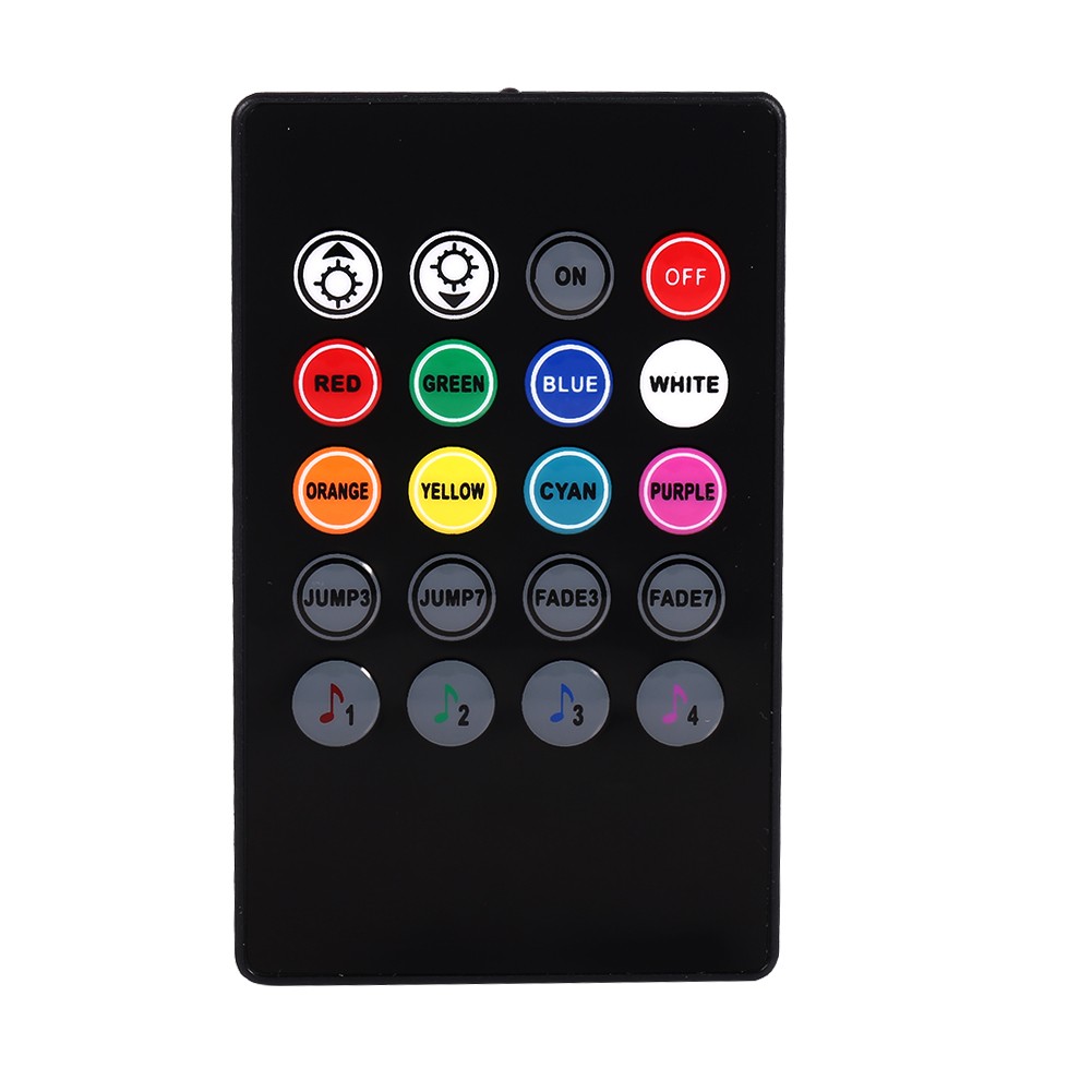 LED Music Controller 20keys IR Remote Sound Sensor Controllers For RGB Lights