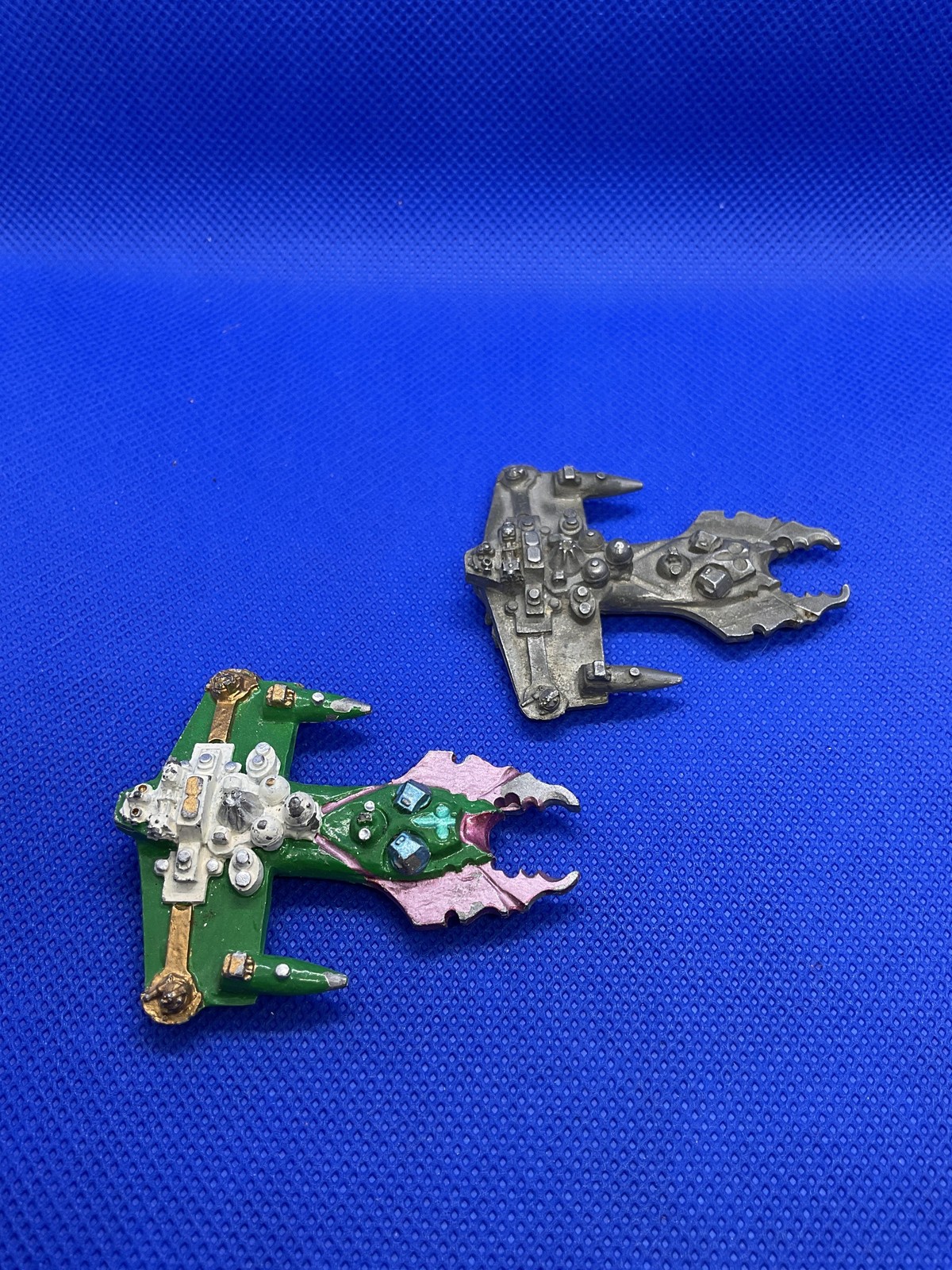 Hornet Cruiser Entomolin Metal Spaceship Miniatures Lot 2 BFG Monday Knight Prod