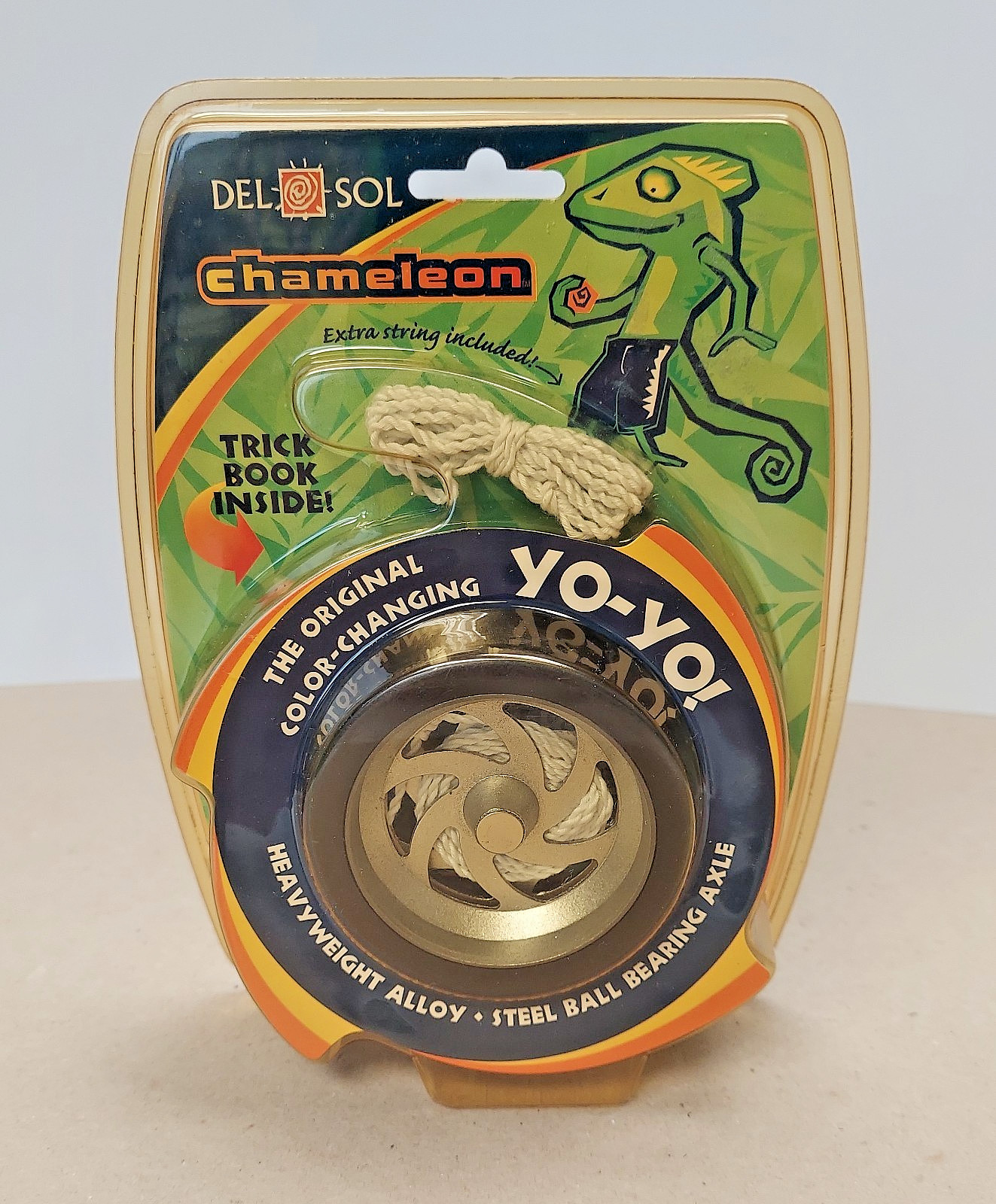 Del Sol YO-YO Chameleon Color Changing Vintage NOS No.T-8056 Sealed Retro Yo Yo