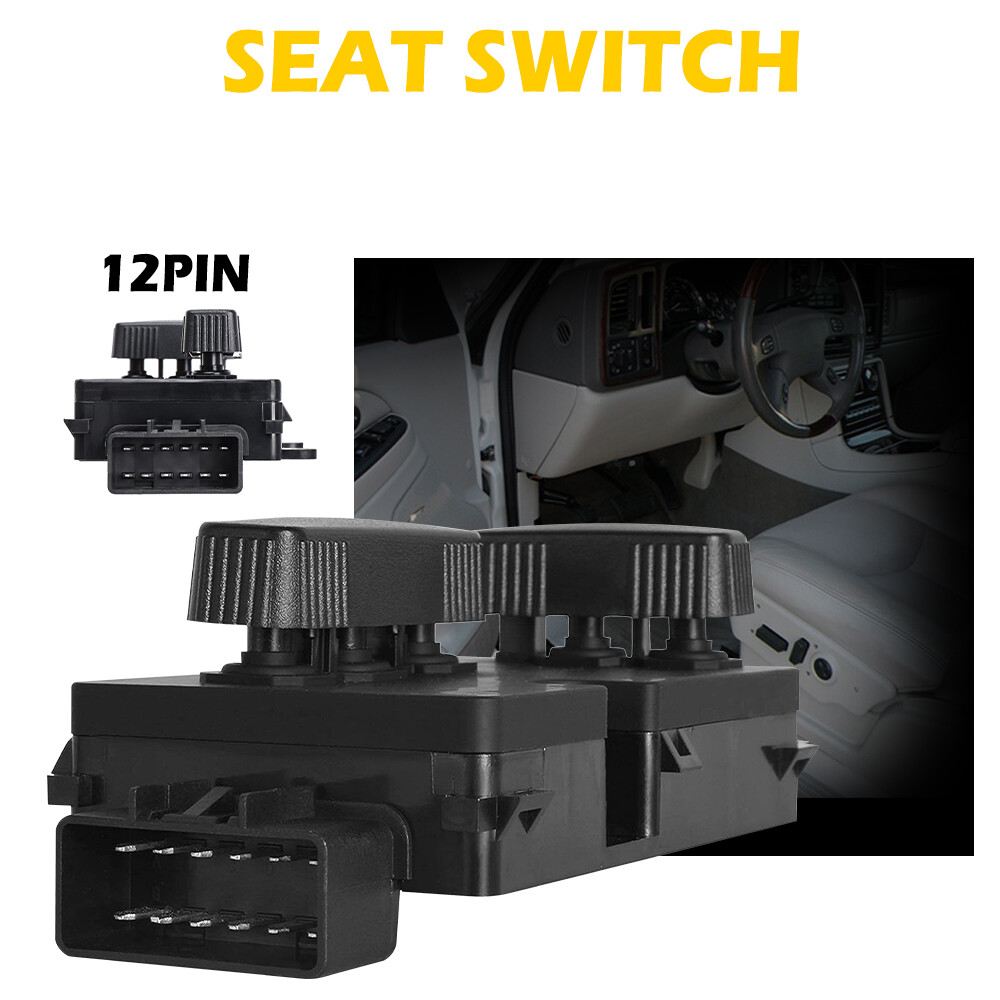 Driver Side Power Seat Switch For 1999-2006 GMC Sierra 1500 2500 3500 Waterproof