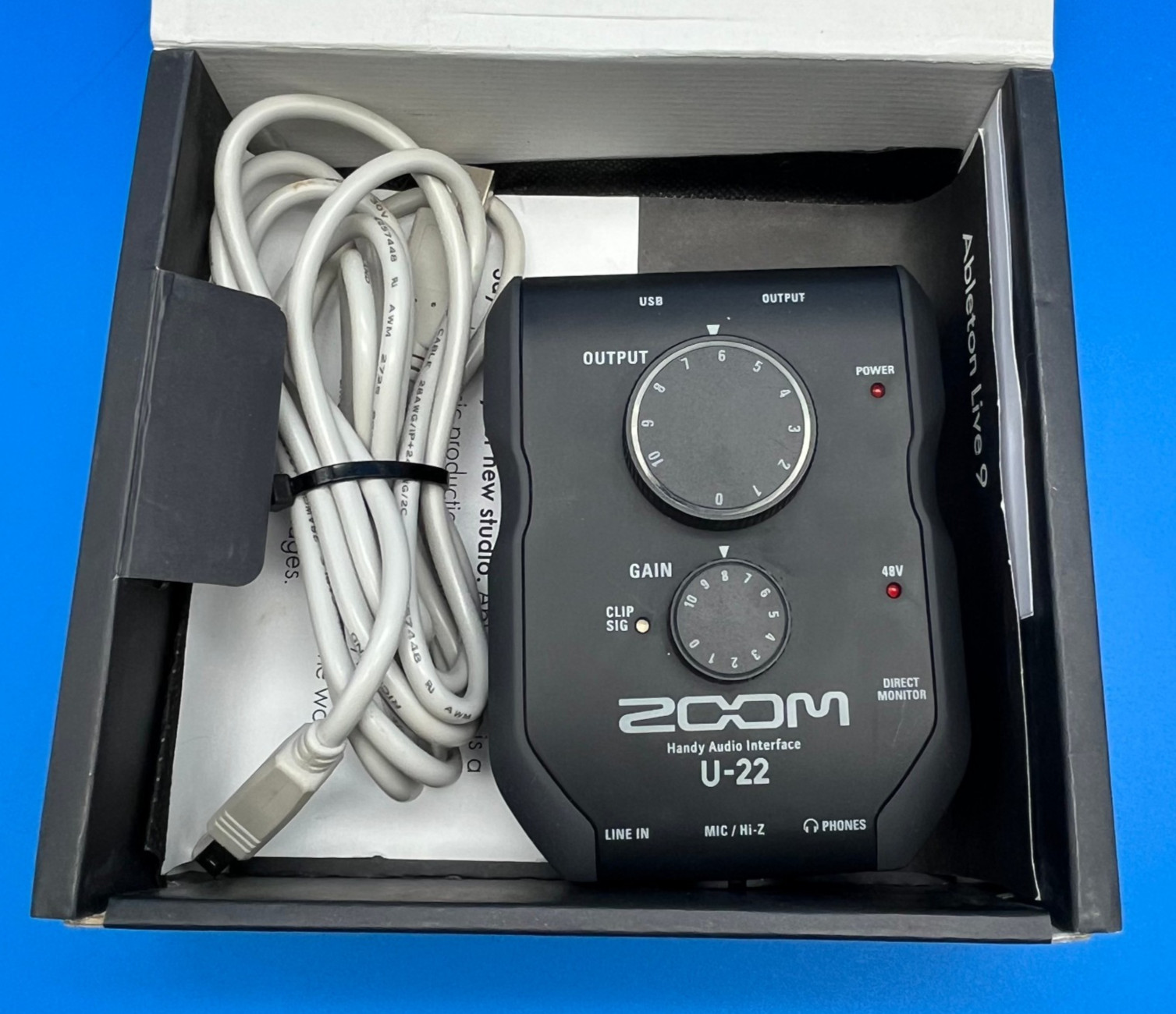 Zoom U-22 Handy Audio Interface 120US