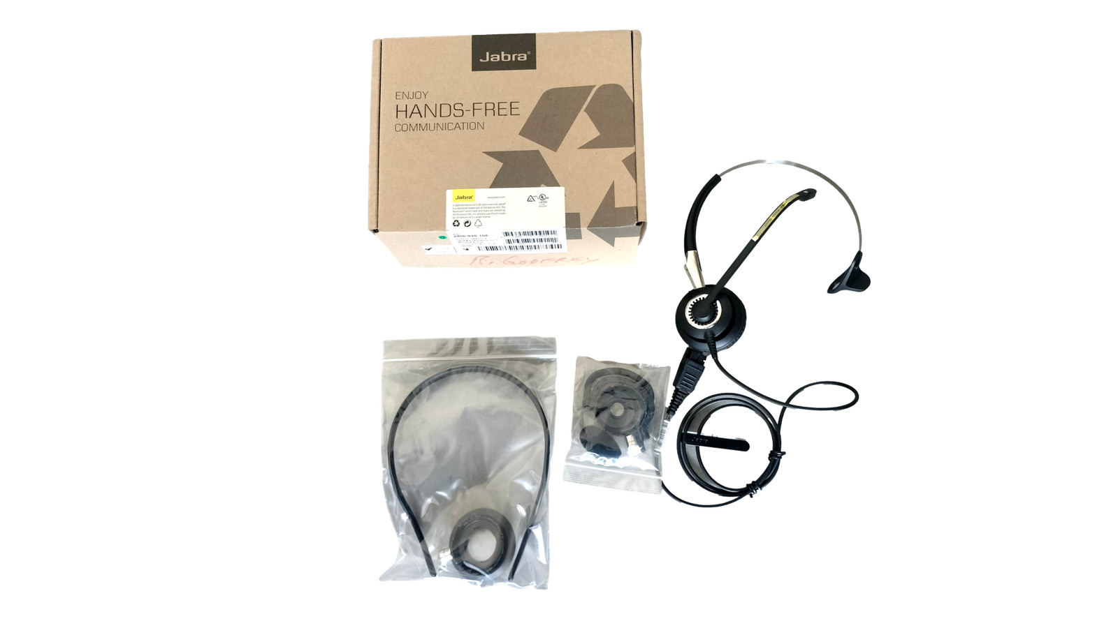 New Jabra Biz 2400 Mono 3 in 1 Mic P/N 2406-820-105
