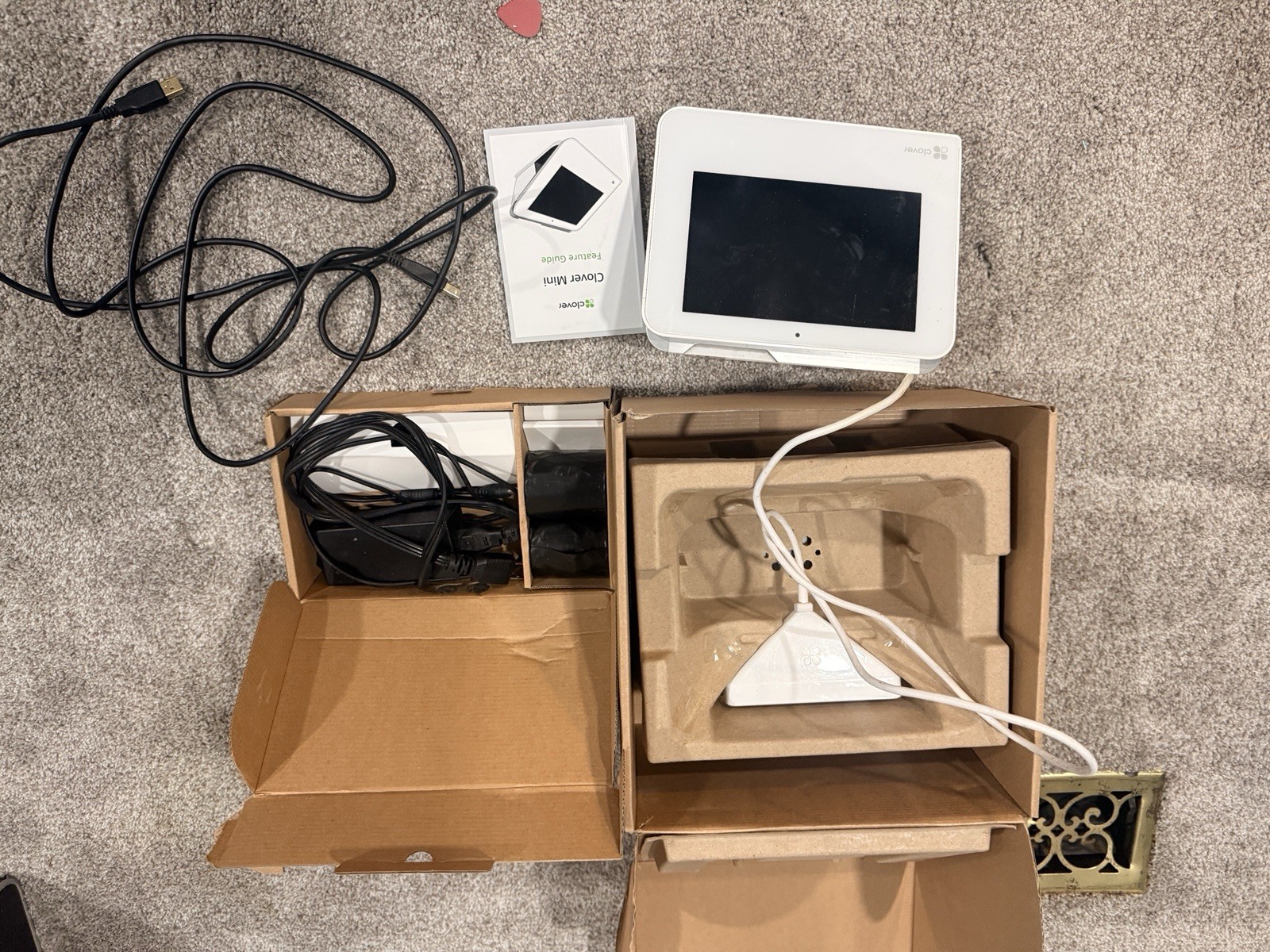 Clover Mini 2nd Generation C302U Credit Card Reader POS System