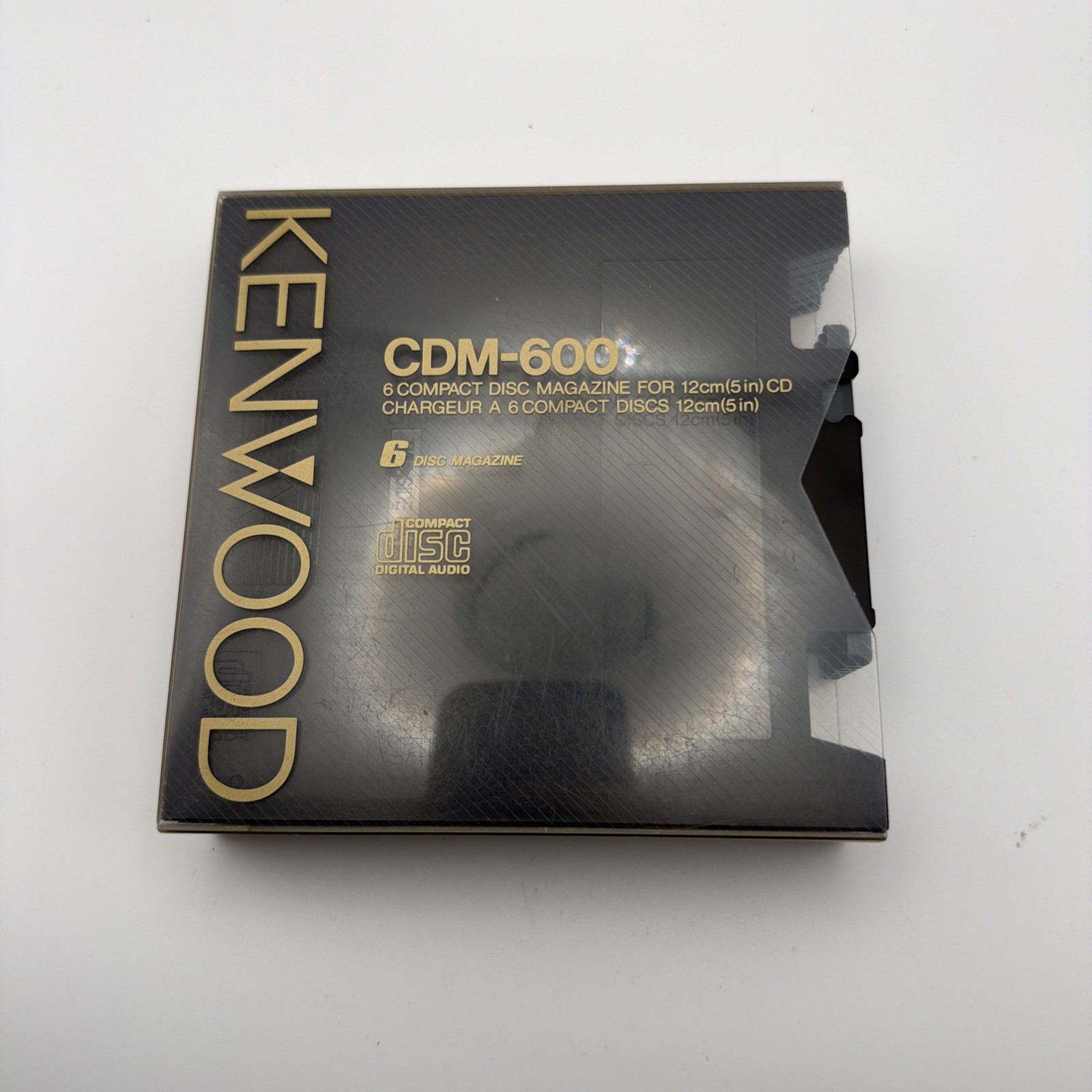 Genuine Kenwood CDM-600 Compact Disc Magazine Holds 6 Disc - Used