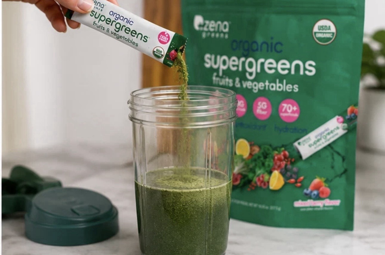 Zena Organic Supergreens 40 Single Packets