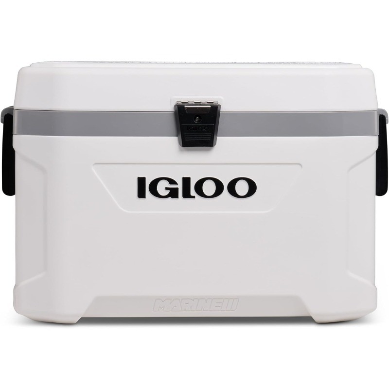 Marine Cooler Insulated Hard Shell Ice Chest Great Fishing Camping Boating