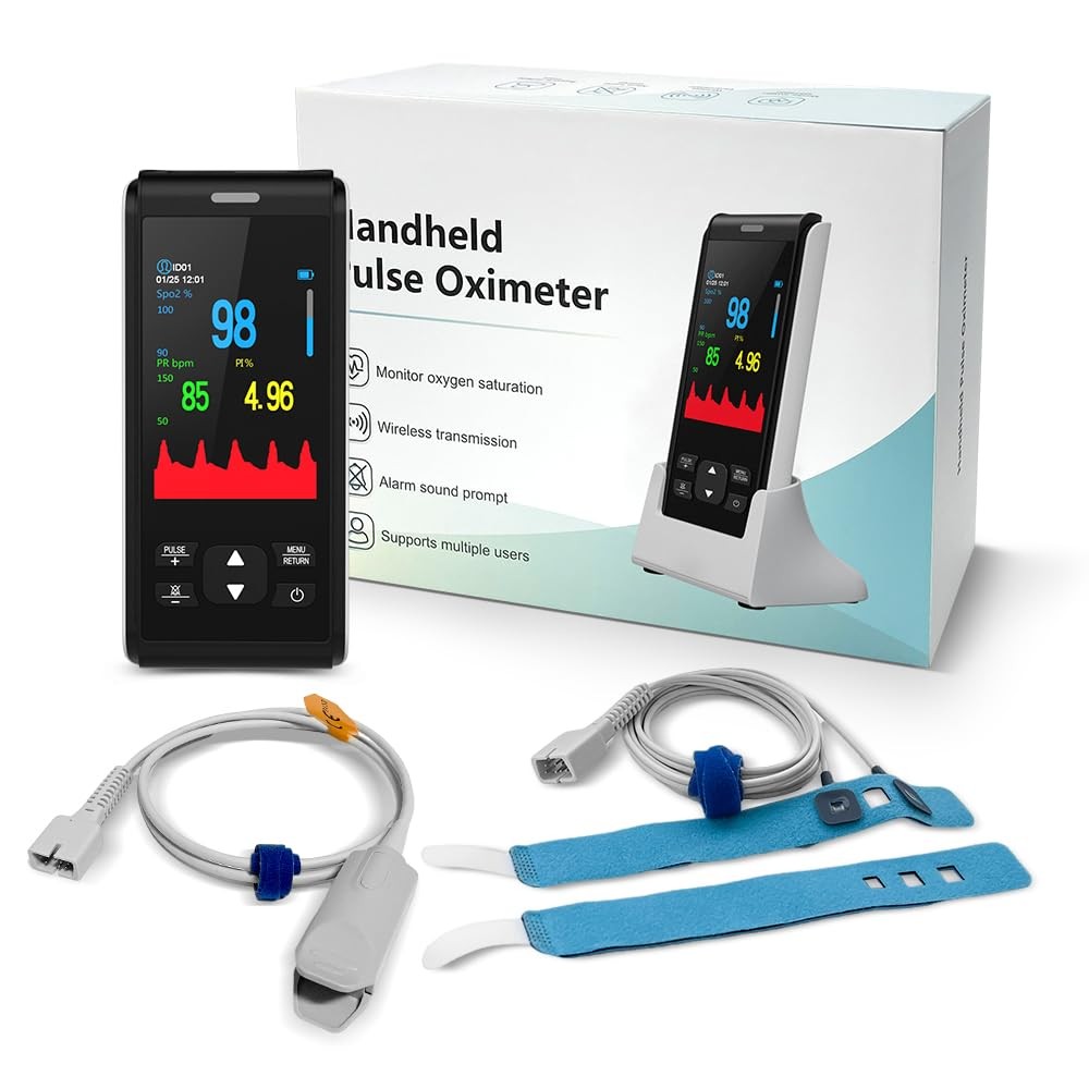 Fingertip Pulse Oximeter Infant Kids Adult SpO2 Monitor Pulse Rate Device
