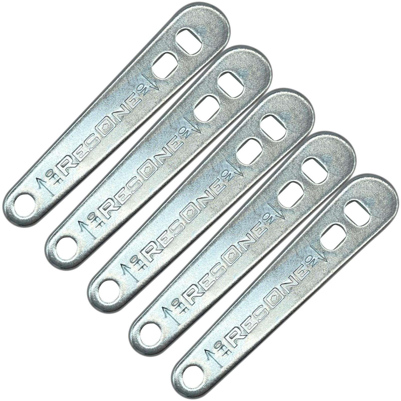 Heavy Duty Steel Oxygen Tank Wrench 5 Pack Fits Cga870 Post Valves Medical ...
