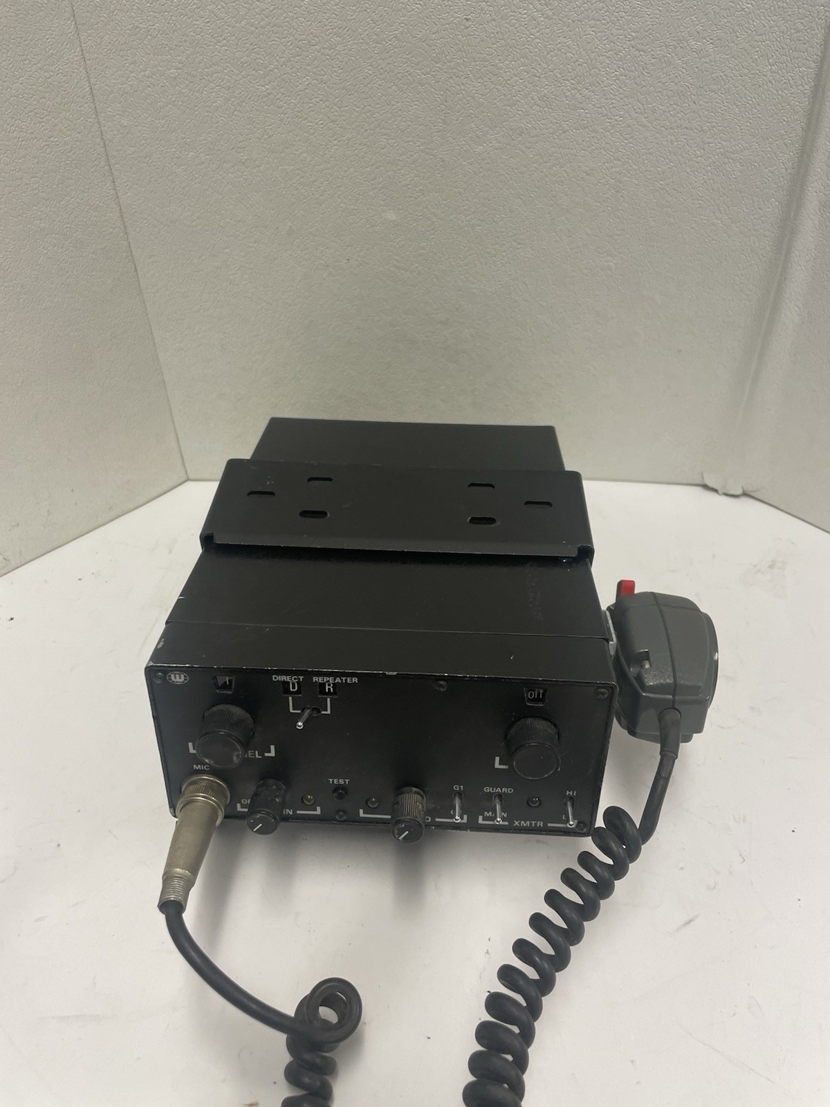 Wulfsberg Electronics C-100 Control Unit Transceiver Radio With Microphone