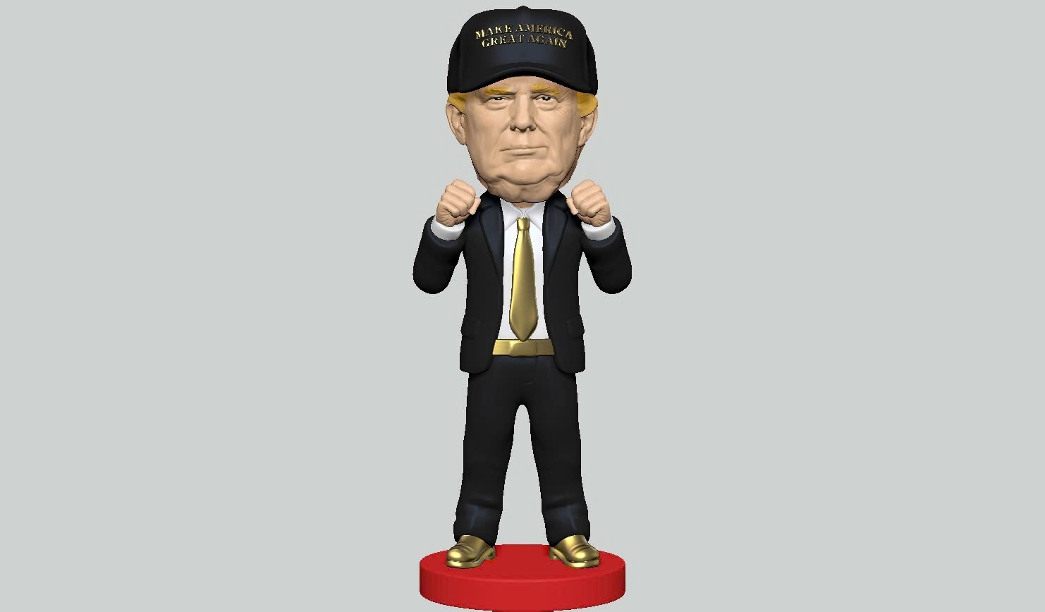 Donald Trump bobblehead- Dark MAGA 2024 Limited Edition