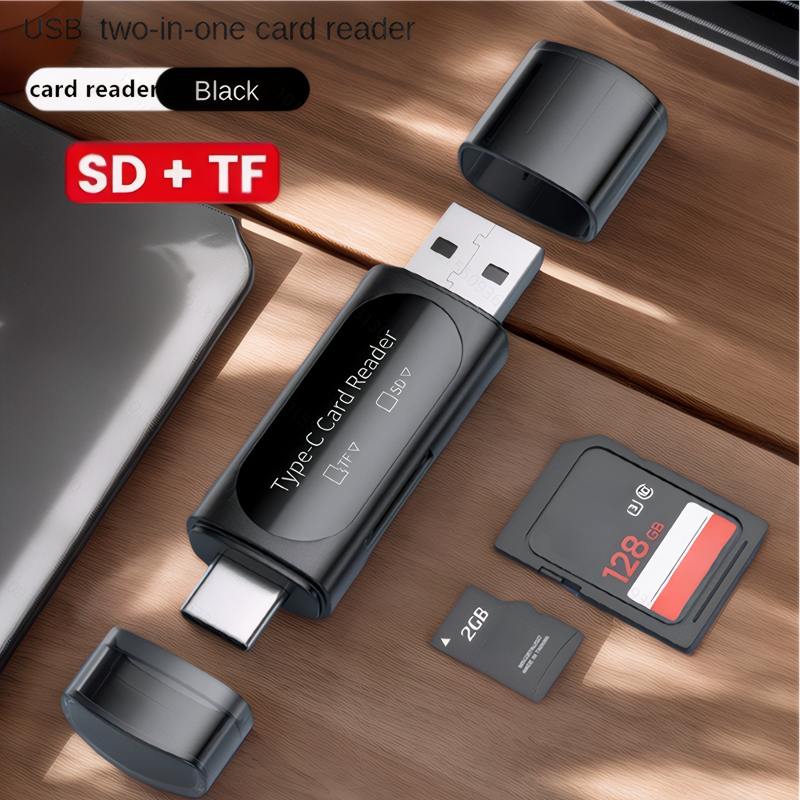 Card Reader USB 3.0 Type C Micro SD TF OTG Smart Memory Adapter Laptop Computer
