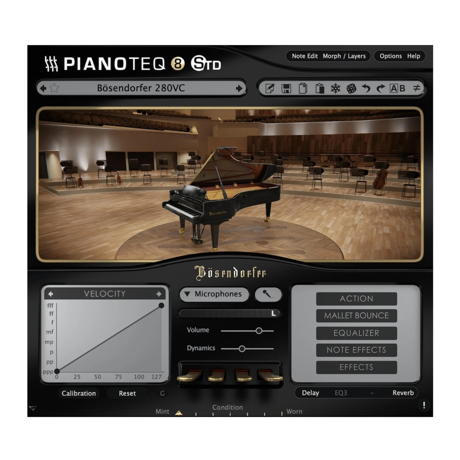 Pianoteq Bösendorfer Concert Grand 280 VC Piano Virtual Instrument Add-On