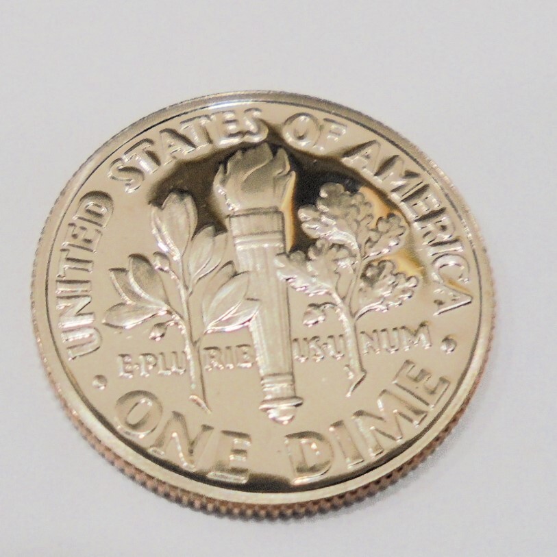 Very Nice 2004 Proof Choice BU Roosevelt Dime #216