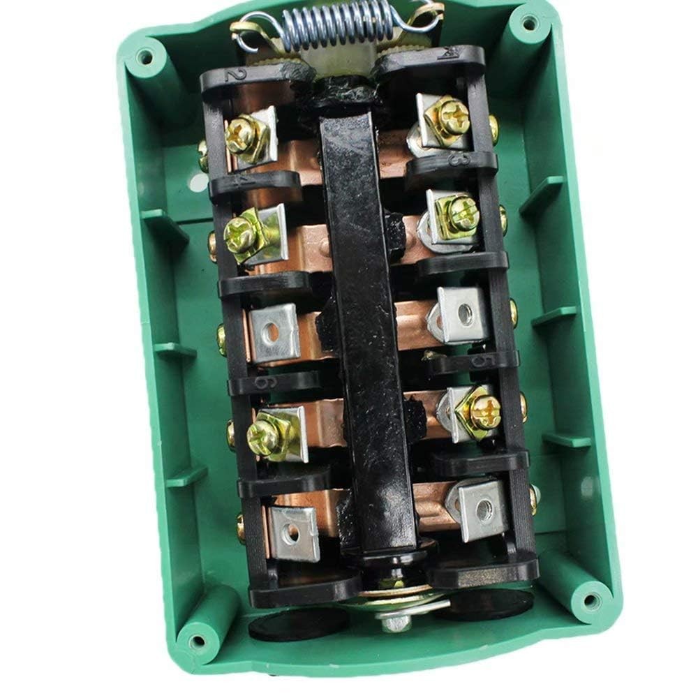 2PCS Drum Switch 3 Position Forward Reverse Motor Control Reversing Switch QS-60