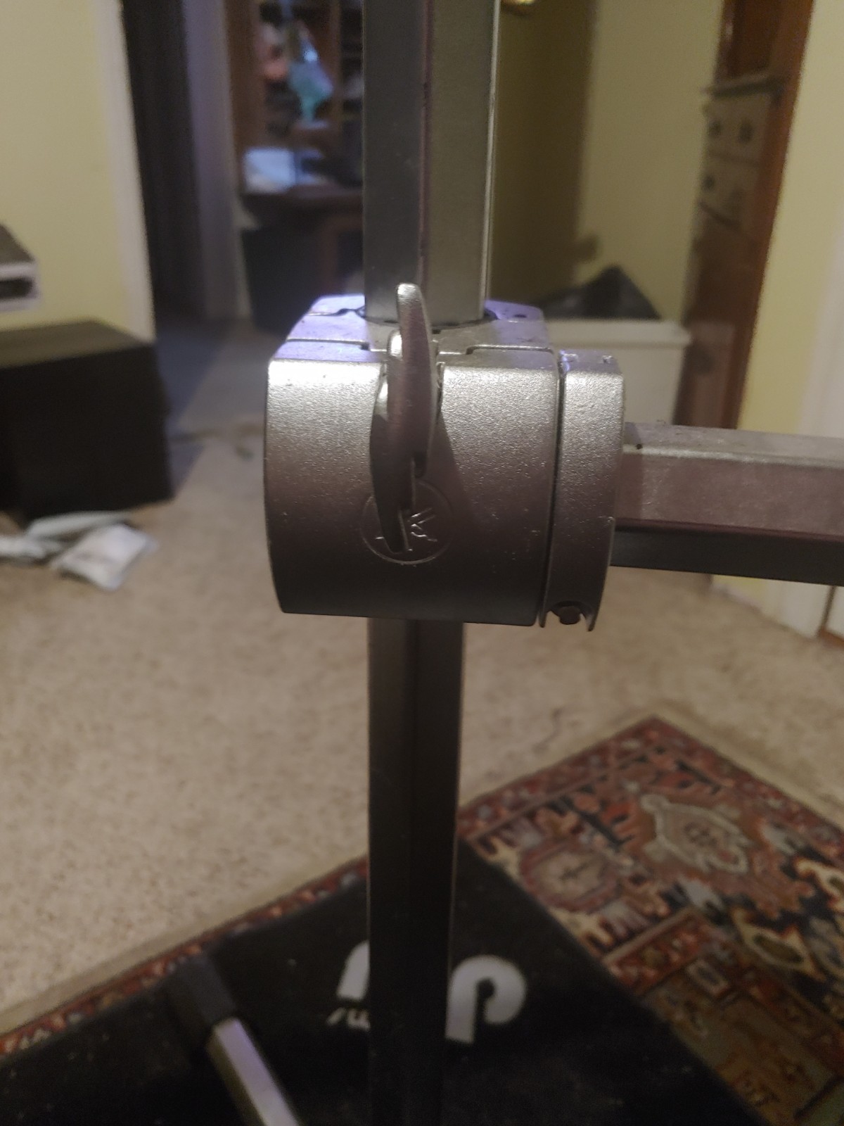 Lot Of 2 Yamaha Hexrack 1  Drum Clamps