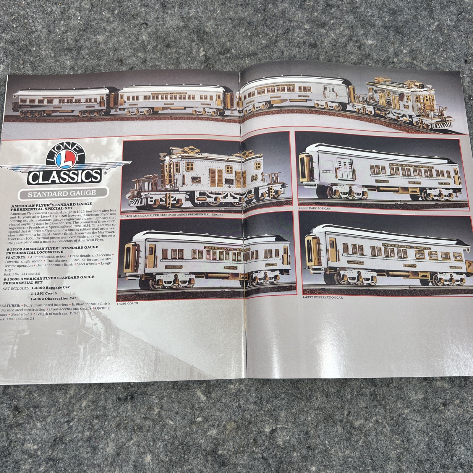 1992 Lionel Trains Catalog Book One