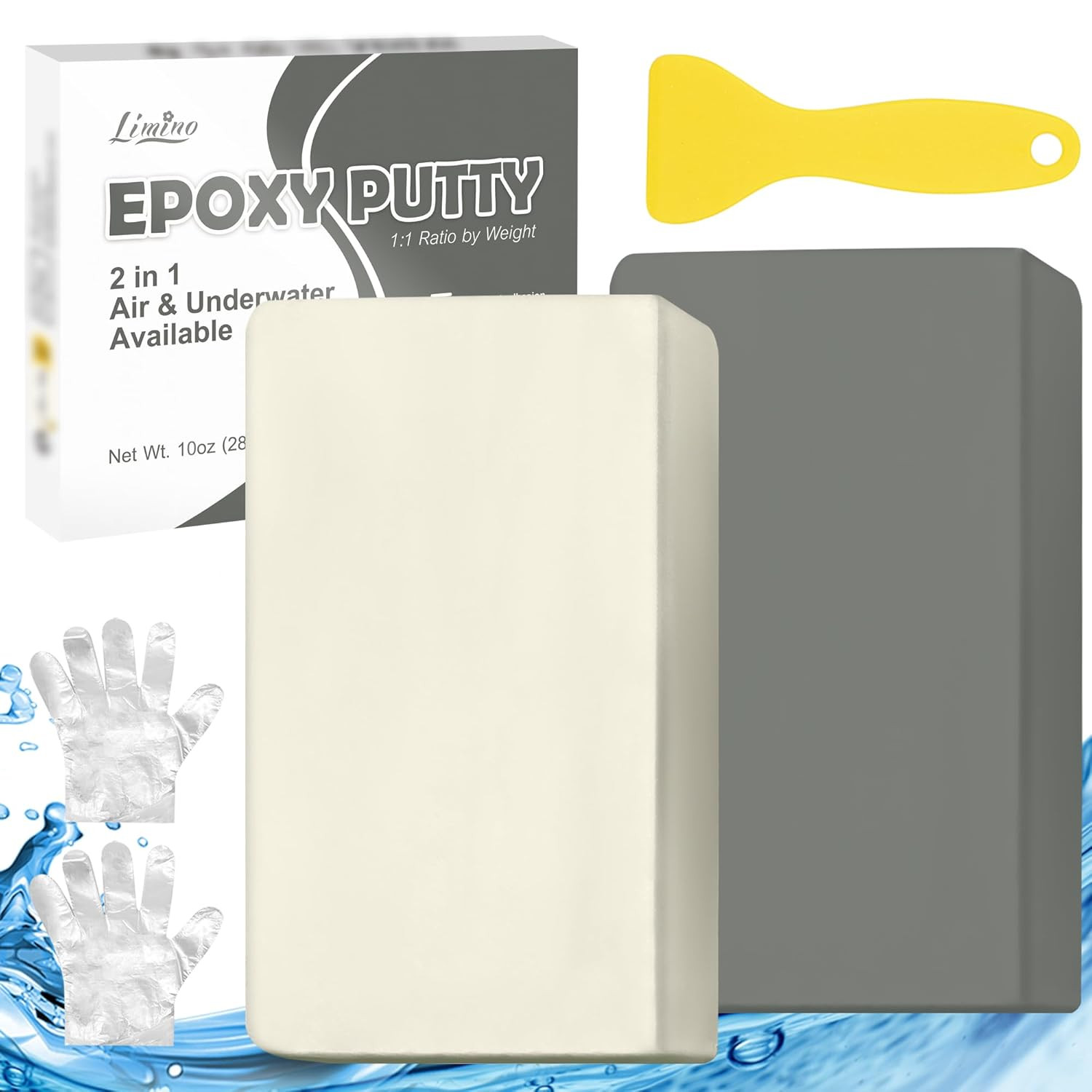 Epoxy Putty - 10Oz Fast Repair Multipurpose Clay, Strong Adhesion Metal Filler P
