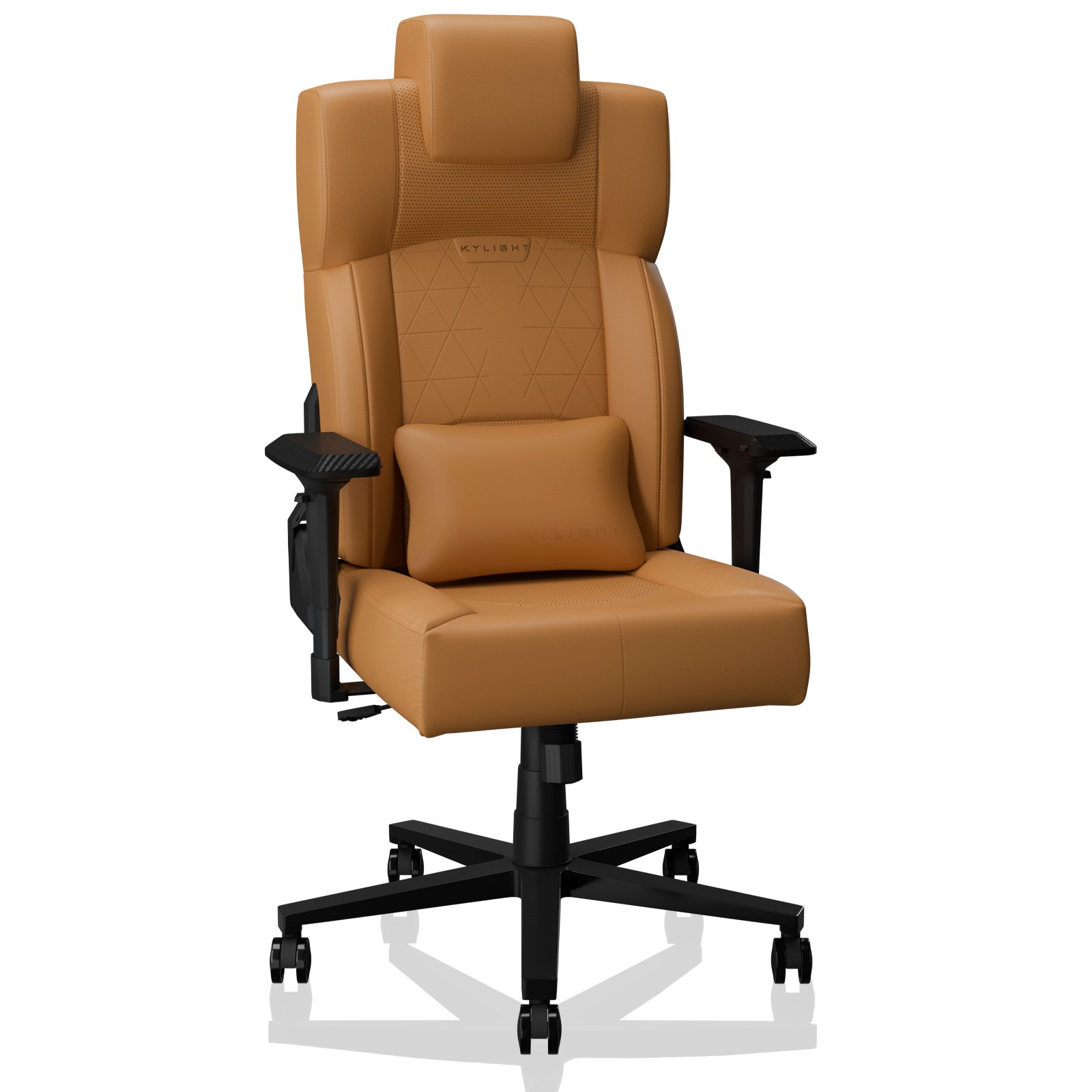 Ergonomic Gaming Chair with Lumbar Support, Flip-Up Arms, Headrest