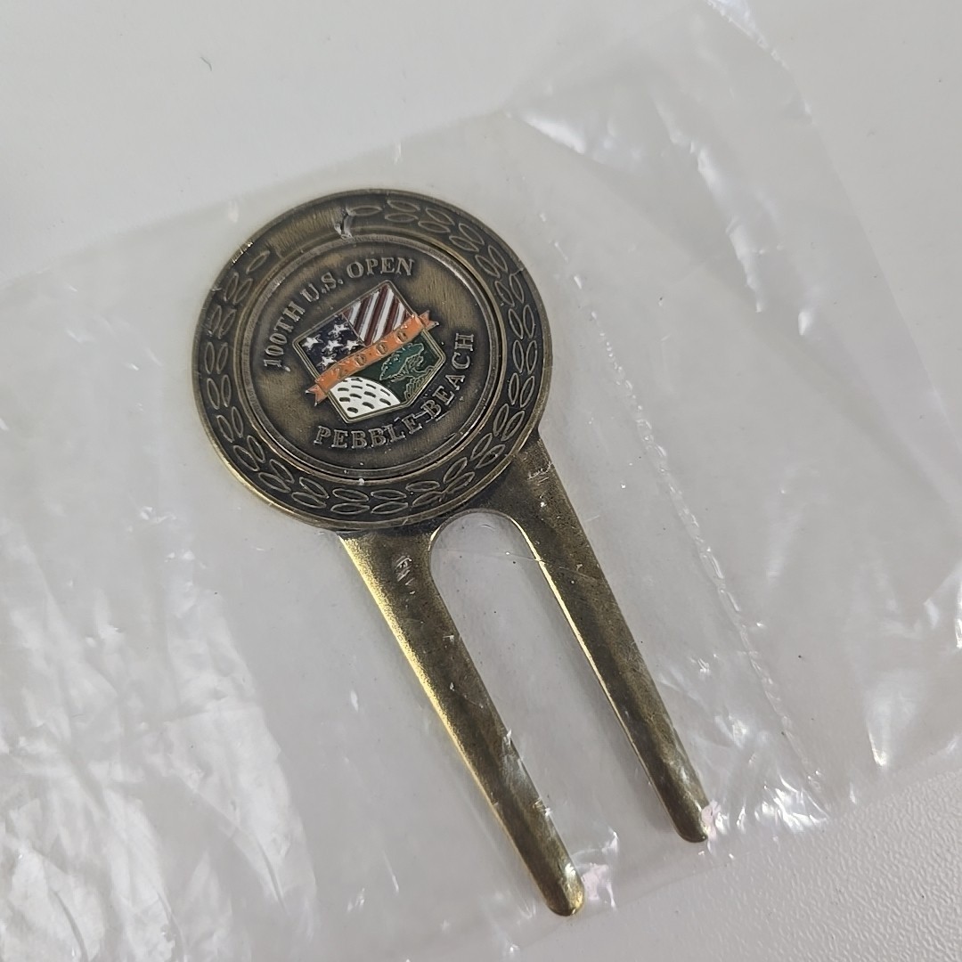 100th US Open Pebble Beach Divot Tool - Year 2000 Tiger Woods