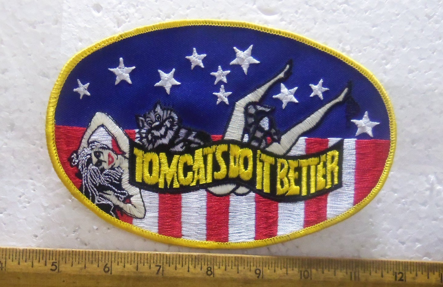 US Navy - Tomcats Do it Better Embroidered Back Patch