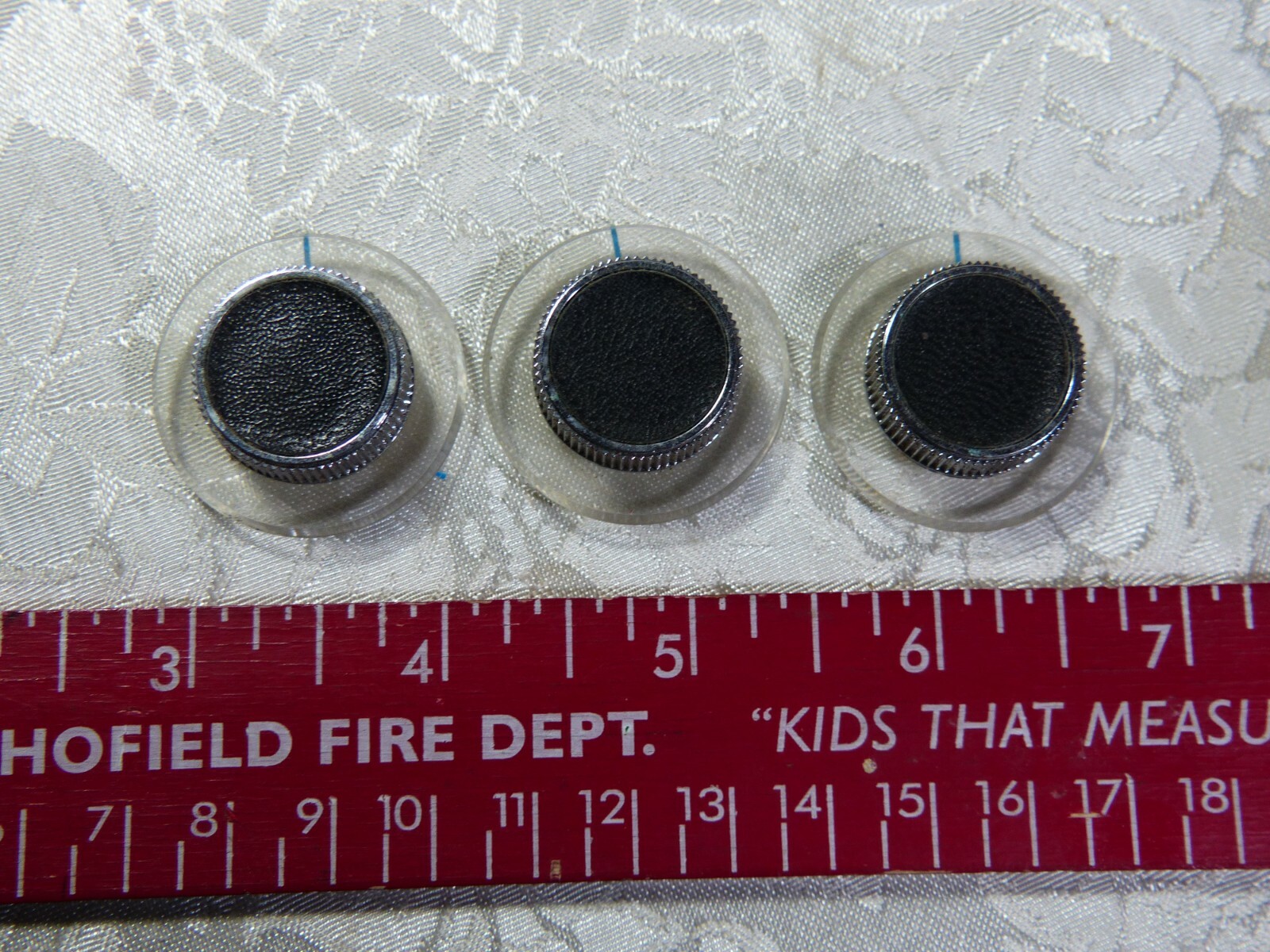 Stereo Amp Tuner Original Knob Set  Vintage 1960's - 1970's