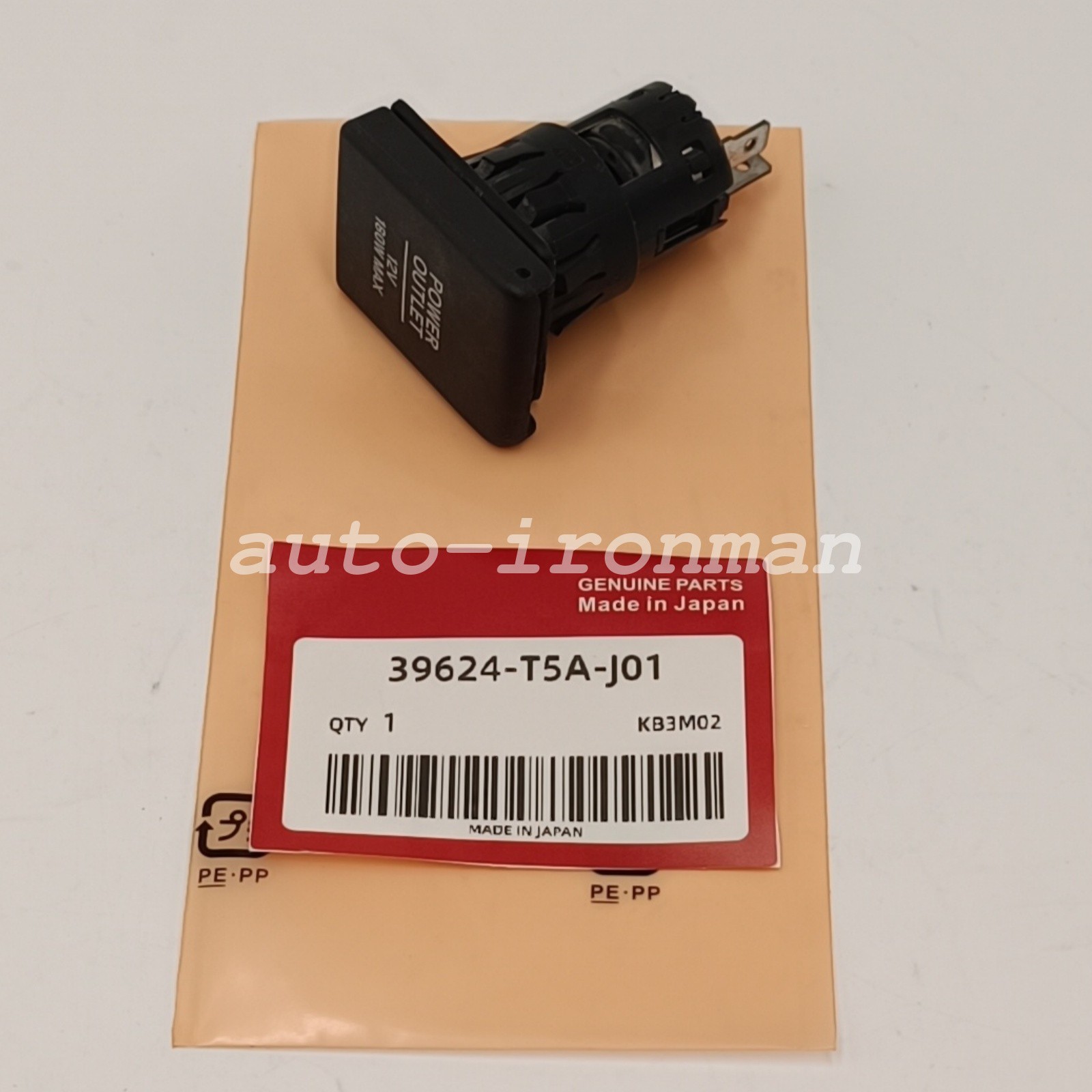 OEM Power Outlet For Honda Civic Accord Odyssey Pilot Acura RDX 39624-T5A-J01