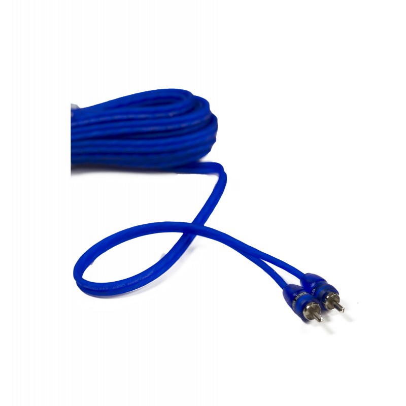 Stinger Select SSRCB6 Competition Series 6' Twisted Interconnect , Blue