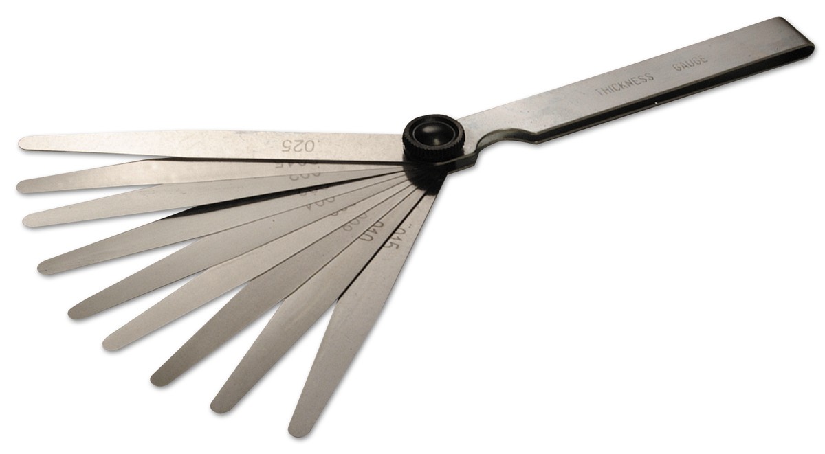 Laser Tools Imperial Feeler Gauge - 10 Blades 0868