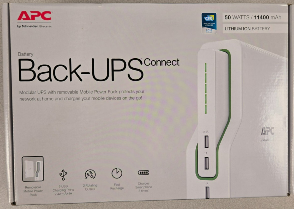APC Back-UPS Connect 50 Lithium Ion Network BGE50ML 11400mA