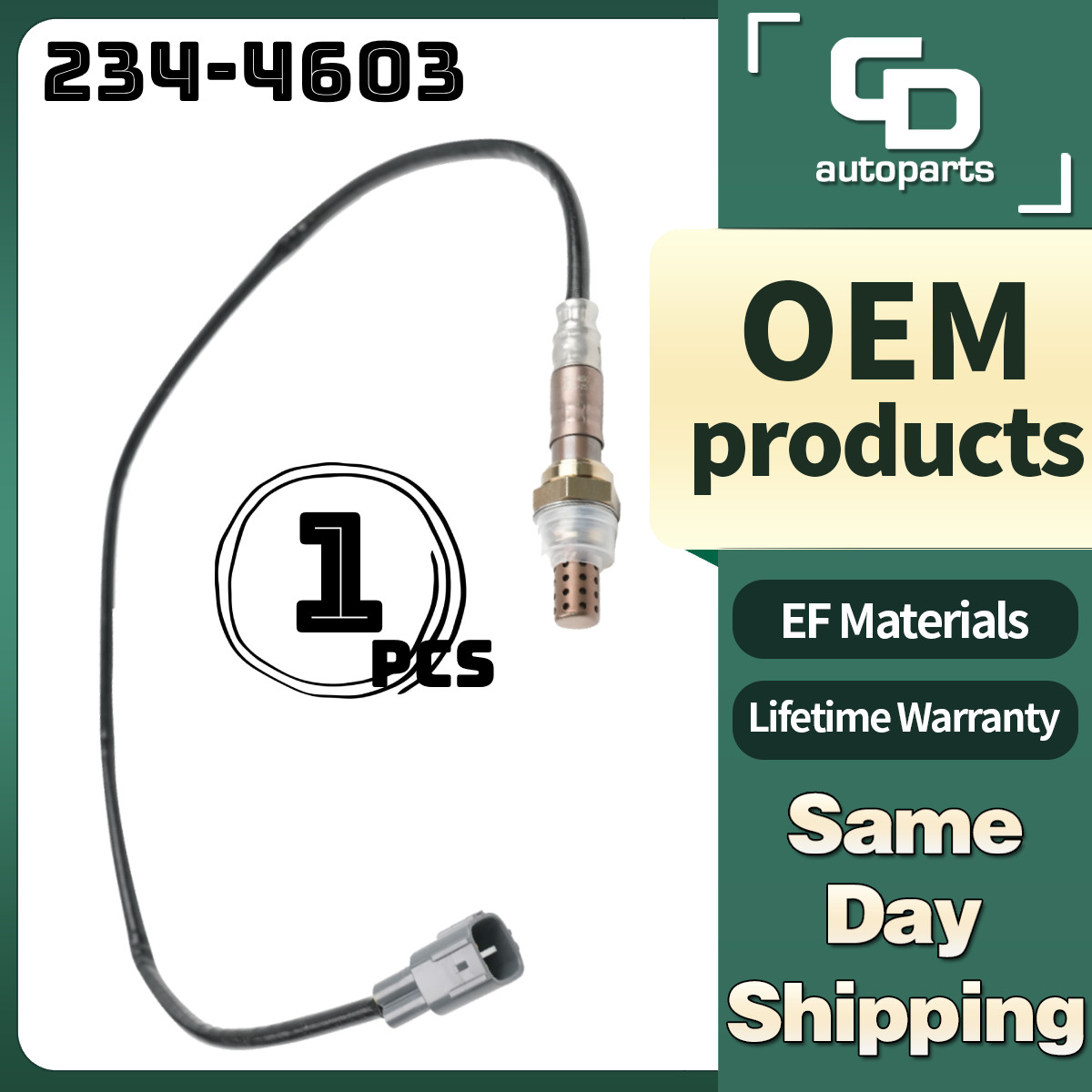 234-4603 Downstream Oxygen Sensor For 1995-2005 LEXUS LS400 SC400 GS300 Toyota