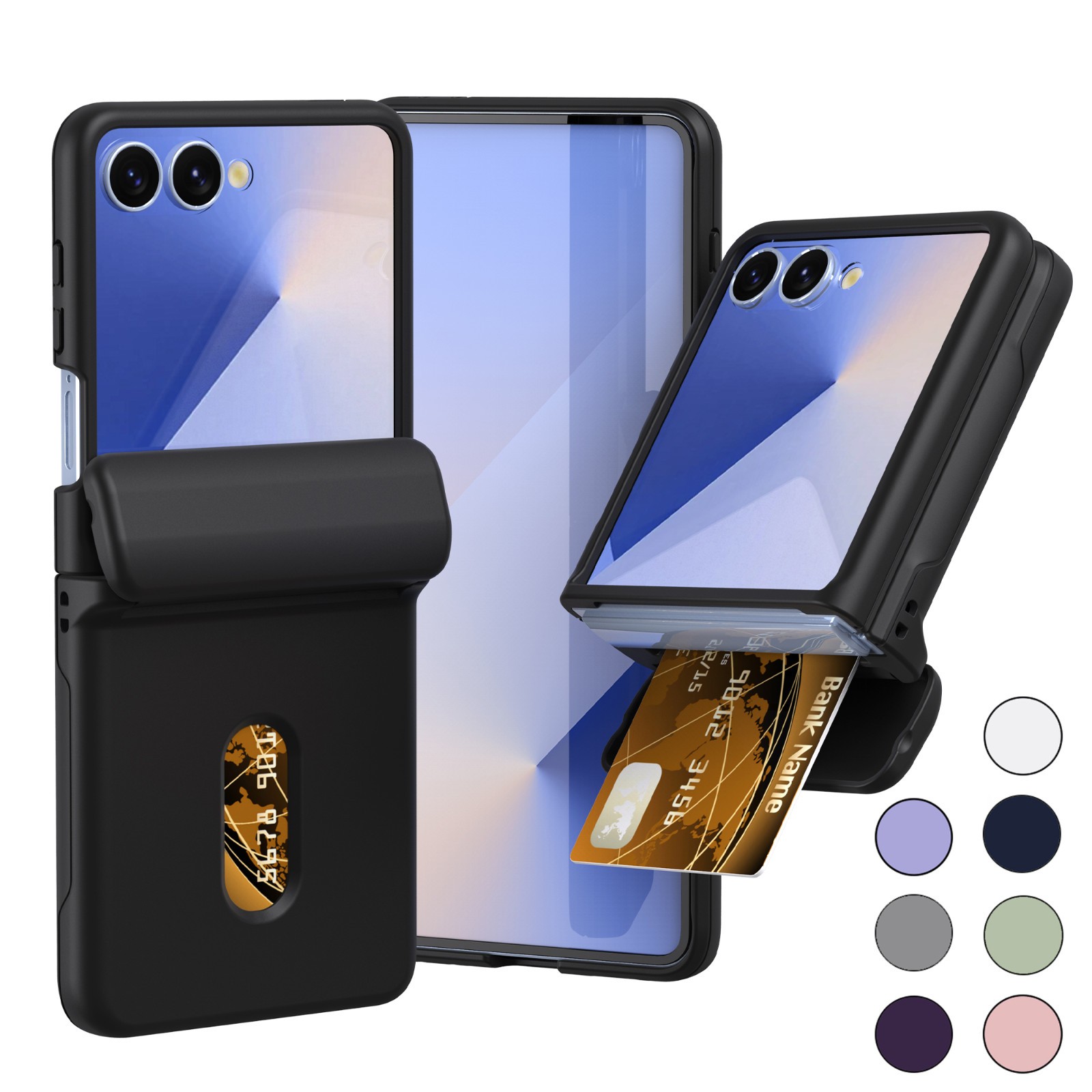 For Samsung Galaxy Z Flip 7/7 FE Shockproof Case Hinge+Screen Protector Cover