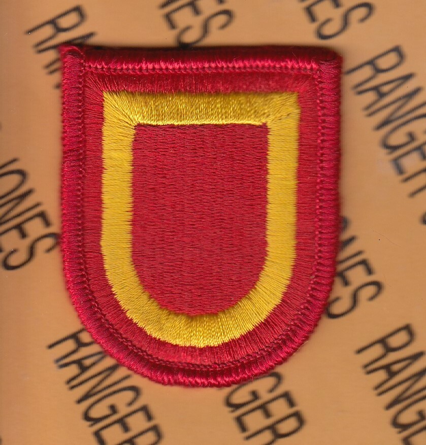 407th Supply & Services S&S Bn 82nd Airborne beret flash patch m/e B