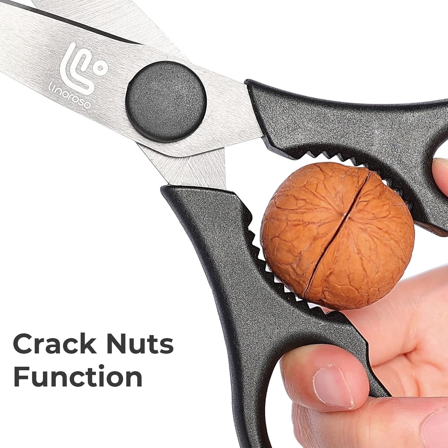 Multifunctional Heavy-duty Kitchen Scissors with Magnetic Holder