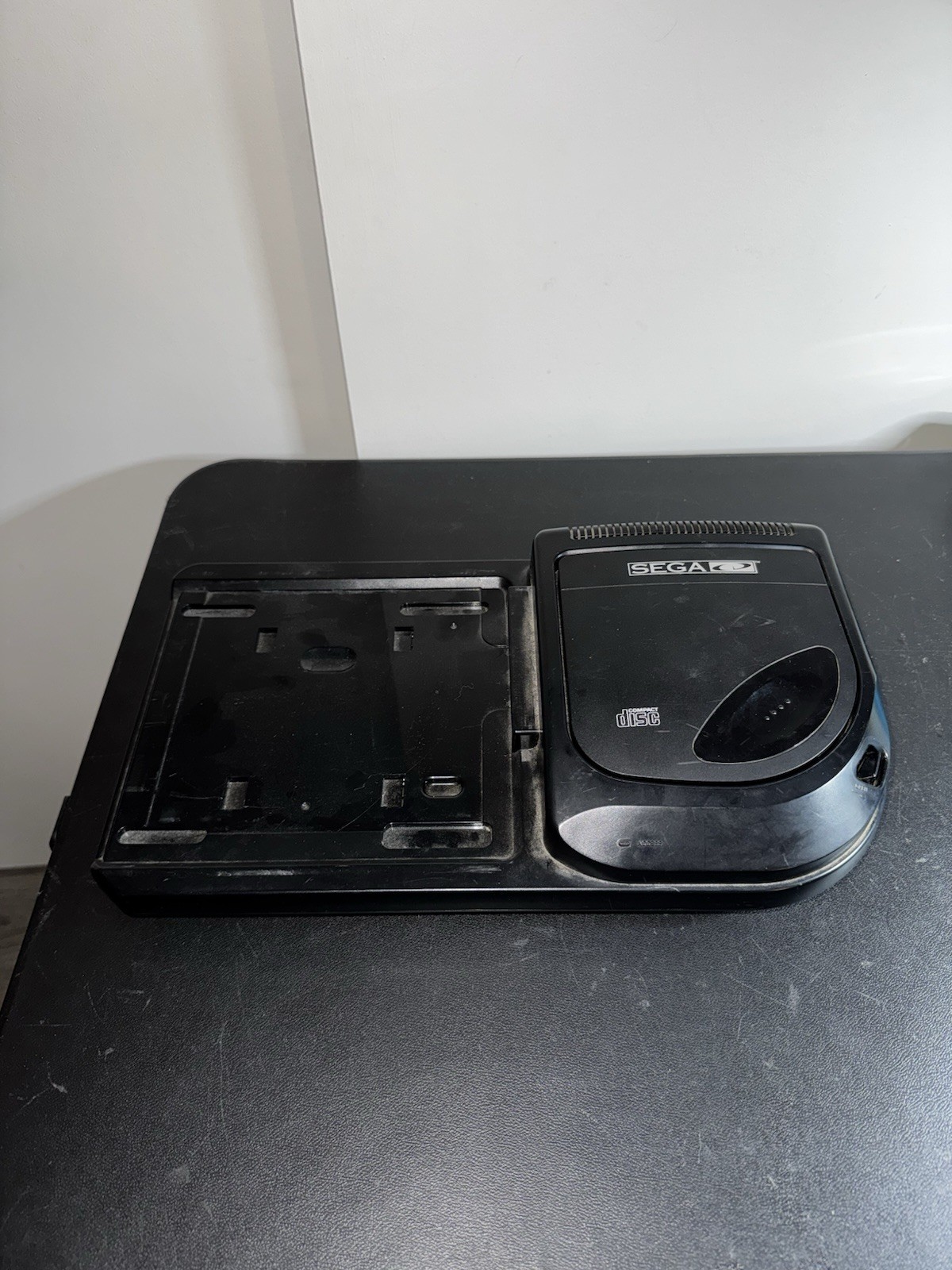 Sega CD Model 2 Console Only NOT WORKING Includes Sewer Shark Game