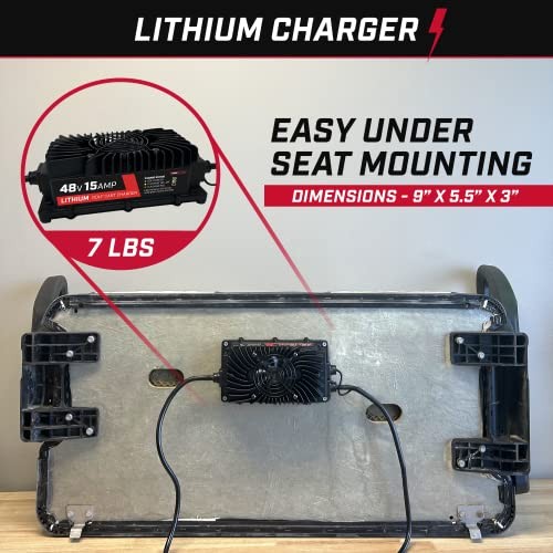FORM 48 Volt Onboard Golf Cart Battery Charger Lithium
