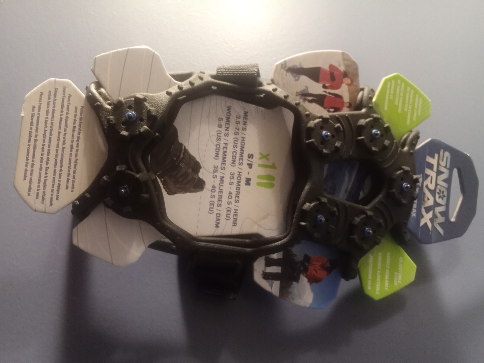 Snow Trax by Yaktrax  Men's 3.5-7.5 Women 5-9