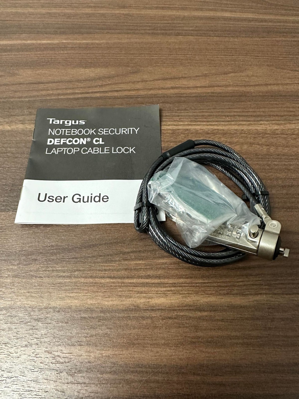 Targus Defcon Cable Lock Part PA74101U1-71 Laptops Notebooks Very Good