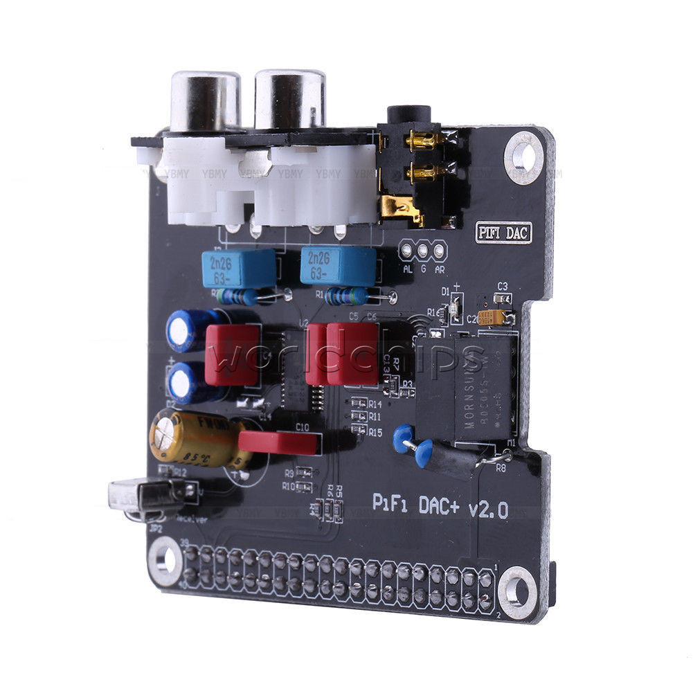 PCM5122 HIFI DAC Audio Sound Card Module I2S interface fr Raspberry Pi 2 B+