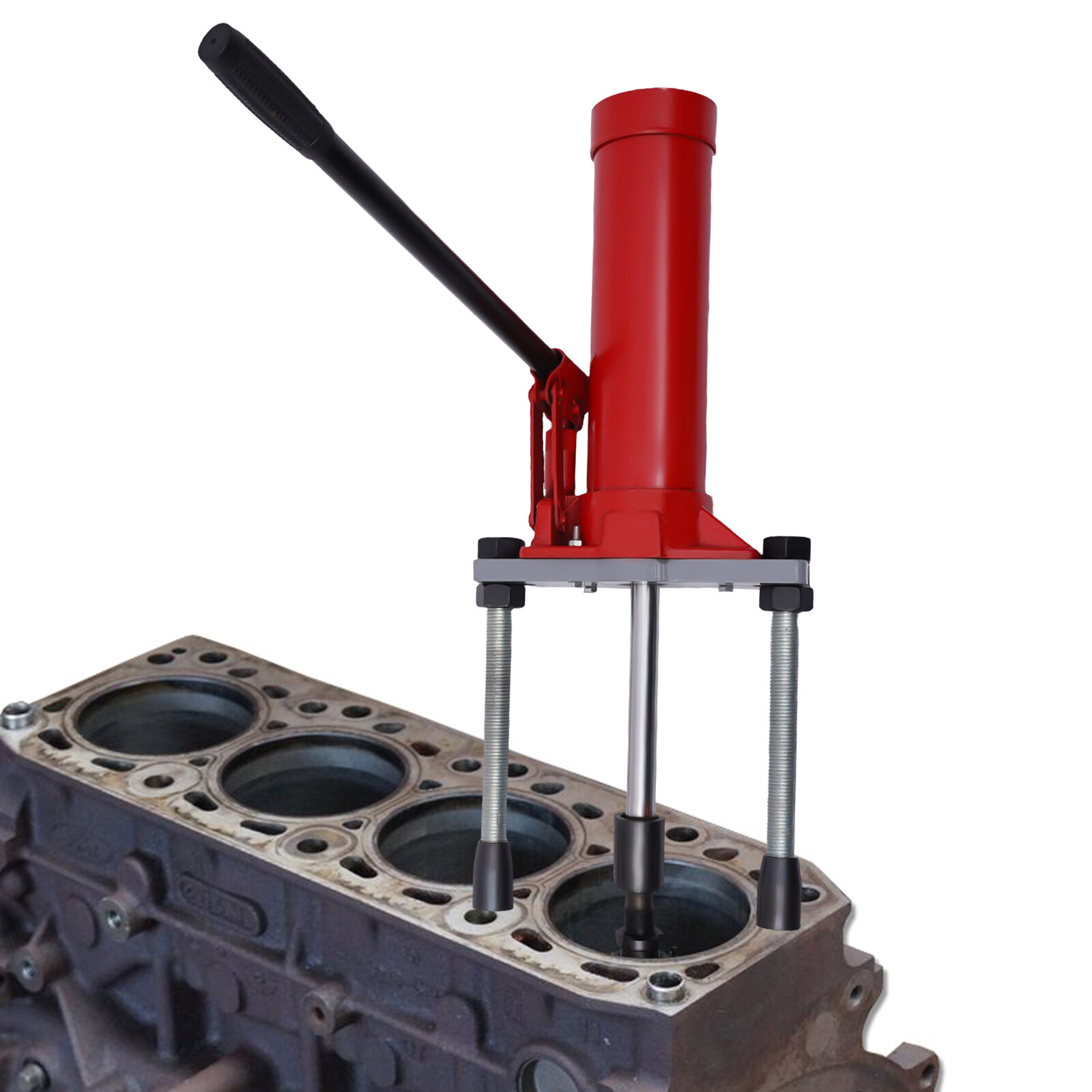 Cylinder Liner Puller, #45 Steel, 15 Ton Pulling Force, 80-135mm Inner Diameter