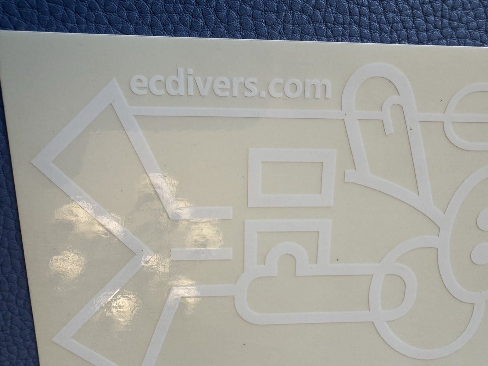 EAST COAST DIVERS EC Rare BIG Glossy Sticker Scuba TDI SDI Free diving DIVER