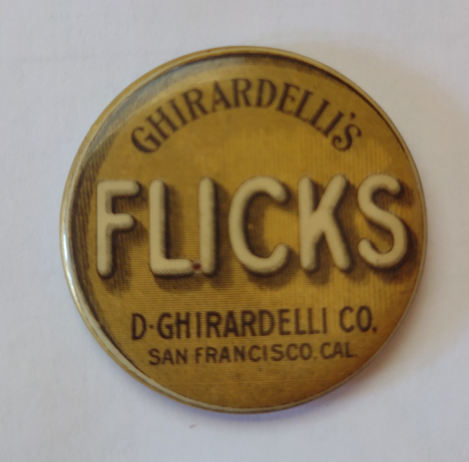 D-Ghirardelli  FLICKS  chocolate san francisco california  advertising mirror s8
