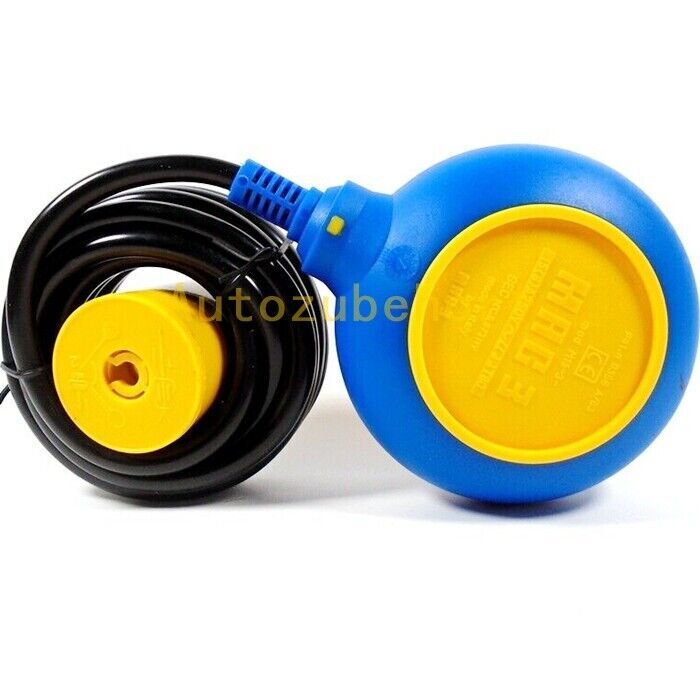 1Pc water tank water pump cable type float level switch 15 meters round MAC3-15M